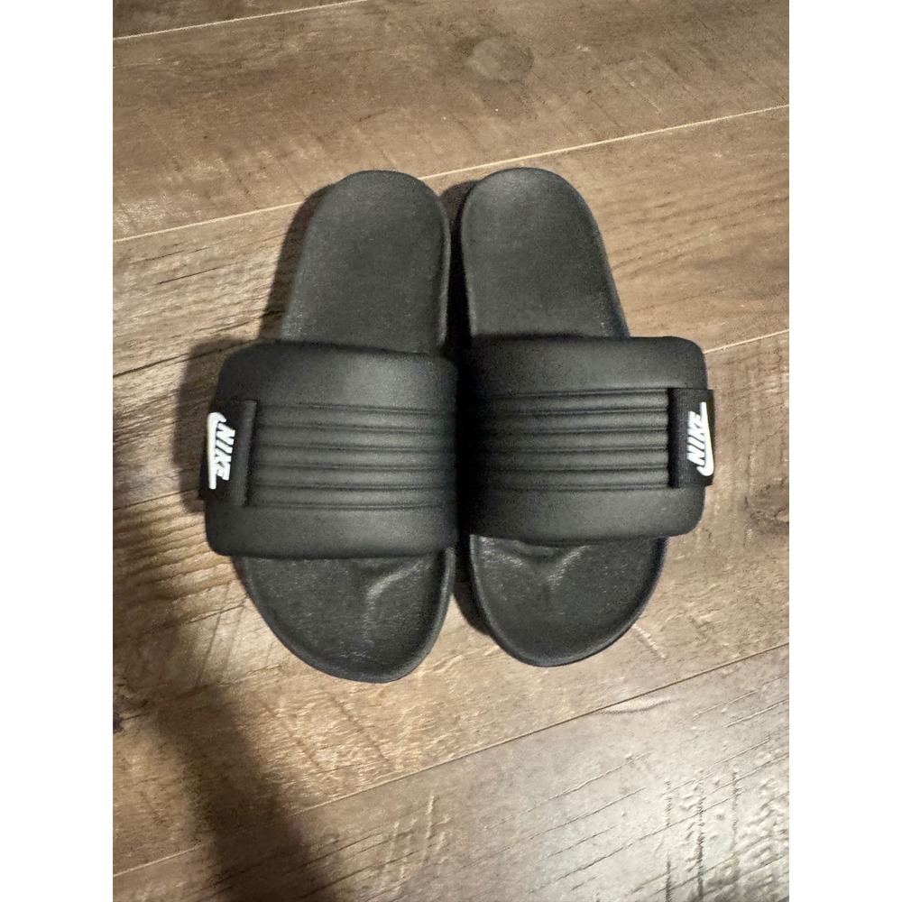 Nike Offcourt Duo Slides Black Adjustable Double Strap Sandals Men's Size 9